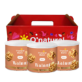 歐納丘 純天然美國加州特級核桃(3罐/盒)伴手禮盒組 – O'natural-波比元氣